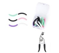 Ricariche per piegaciglia compatibili con e.l.f., Ricariche per piegaciglia per elfo, 24 pezzi, cuscinetti di ricarica in silicone compatibili con e.l.f., colorati