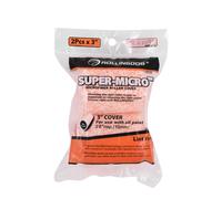 Ricariche per rullo per pittura piccolo ROLLINGDOG da 3"""" con pelo da 3/8"""" per pitturare pareti e soffitti (confezione da 2)