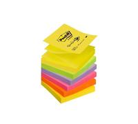 Foglietti colorati Post-it Ricarica Z-Notes Super Sticky neon assortiti cf. 6 bl