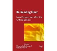 Riccardo Bellofiore Re-reading Marx (Copertina rigida)