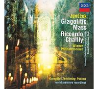 Riccardo Chailly Vienna Philharmonic Orchestra Janacek Glagolitic Mass Zemlinsky