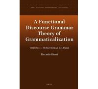 Riccardo Giomi A Functional Discourse Grammar Theory of Gramm (Copertina rigida)