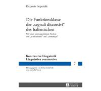Riccardo Imperi Die Funktionsklasse der segnali discorsivi de (Copertina rigida)