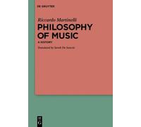 Riccardo Martinelli Philosophy of Music (Copertina rigida)