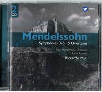 Riccardo Muti - Symphonies 3 & 5 - Overtures - 2 Cd