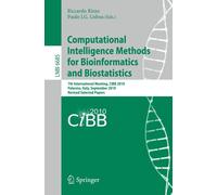 Riccardo Rizzo Computational Intelligence Methods for Bioinformatic (Tascabile)