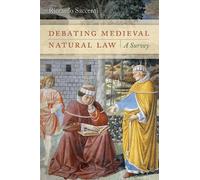 Riccardo Saccenti Debating Medieval Natural Law (Copertina rigida)