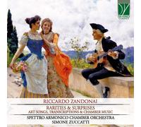 Riccardo Zandon Rarities & Surprises: Art Songs Transcriptions & Chamber Mu (CD)