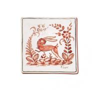 RICCERI porta mestoli cucina ceramica artigianale dipinta a mano decoro a scelta