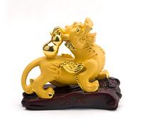 Ricchezza Porsperity Pi Xiu/Pi Yao Statue Figurine Scultura Home Office Decorazione Decorazioni da Tavolo Ornamenti per Decorazioni di ricchezza e Successo, Una Coppia (Size : A Pair)