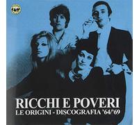 Audio Cd Ricchi E Poveri - Le Origini, Discografia 64-69