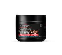RICCI LABS - Retinol Complex - Maschera Capelli Secchi e Crespi - Idratante e Anticrespo con Olio di Cocco, Argan e Mandorle Dolci - Trattamento Nutriente e Riparatore - 500ml