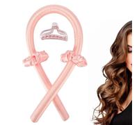 Ricci senza calore - bigodini | Ricci per la notte per capelli medi/lunghi | Set per ricci senza calore | Velluto antiscivolo
