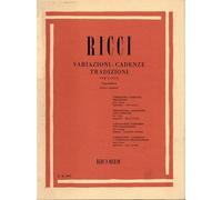 Ricci Variazioni-Cadenze Tradizioni per Canto Appendice (Voci Miste)