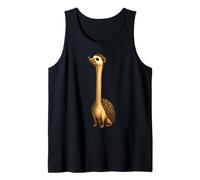 Riccio a Collo Lungo con Design Nerd Geek Amante degli Animali Canotta