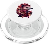 Riccio autunno foglie autunno natura amante carino foresta animale PopSockets PopGrip per MagSafe