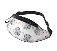 Riccio Borsa a tracolla Runner Piccolo Corsa Sport Sottile Alla moda Per Jogging Escursionismo Donna
