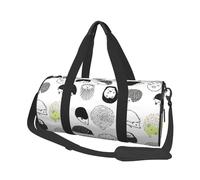 Riccio, Borsone da viaggio di grande capacità Borsa rotonda Borsa da viaggio sportiva Borsa da viaggio Borsa da fitness