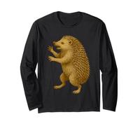 Riccio Crest Rinascimento Fantasy Araldico Medievale Animale Maglia a Manica