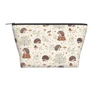 Riccio del prato, Borsa da toilette Borsa per trucco Borsa per cosmetici Borsa da toilette da viaggio portatile