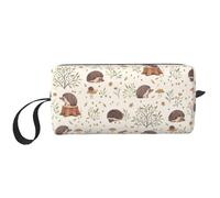 Riccio del prato, Borsa per il trucco Borsa per cosmetici Borsa da toilette da viaggio portatile Borsa per trucco Organizer