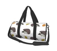 Riccio delle foglie di autunno, Borsone da viaggio di grande capacità Borsa rotonda Borsa da viaggio sportiva Borsa da viaggio Borsa da fitness