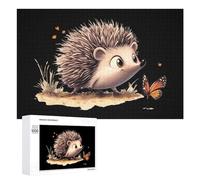 Riccio Farfalla Puzzle per Adulti Famiglia Attività Giochi Home Decor Puzzle 1000 PCS