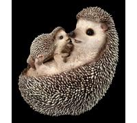 Riccio Figura Con Bambino By HotAnt - Dolce Design Giardini - Animale H 17 CM