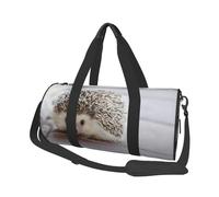 Riccio stampato, Borsone da viaggio di grande capacità Borsa rotonda Borsa da viaggio sportiva Borsa da viaggio Borsa da fitness