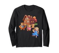 Riccioli d'oro e i Tre orsi Costume per Donne, Uomini, Bambini Maglia a Manica