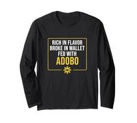 Ricco di sapore rotto nel portafoglio alimentato con Adobo Cool Adobo Fan Maglia a Manica