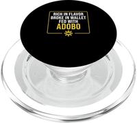 Ricco di sapore rotto nel portafoglio alimentato con Adobo Cool Adobo Fan PopSockets PopGrip per MagSafe