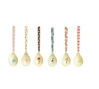 Rice, 6 cucchiaini da caffè in melamina, multicolore (MELSP-SAW25XCP)