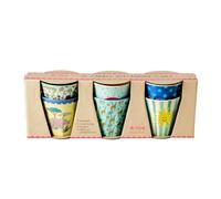 Rice - 6 Pcs Small Melamine Kids Cups - Funky Print