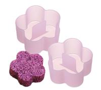 Rice Ball Mold 2PCS, Kitchen Sushi Rice Shaper Mold, Portable Rices Press Molds for Picnics, Lunchboxes, and Kids, Dishwasher Safe Rices Molds for Easy Cleaning, Durable BPA Free Material