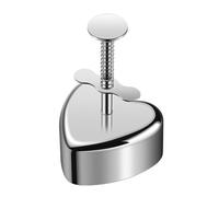 Rice Ball Mold, Stainless Steel Sushi Press, Non-Stick Onigiris Shaper, Fun Meal Maker Tool, Sturdy & Easy To Use, Compact Size, Made Of 304 Stainless Steel Material