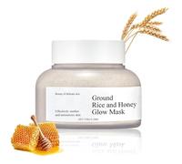 Rice Beauty Mask, maschera per il viso di riso e miele, maschera nutriente per la bellezza, per la cura della pelle, per riparare la barriera cutanea, idratante, tonificante, per tutti i tipi di pelle