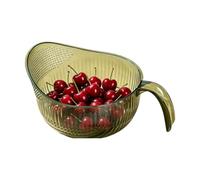 Rice Cleaner Strainer with Handle | Clear Fine Mesh Large Capacity Kitchen