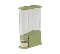 Rice Container With Measuring Cup - 17.91 Inches, Airtight Grain Storage Dispenser, Dust Proof Bin | Space Saving Rice Storage Box For Kitchen Pantry, Apartment, Restaurant, Pet Food Organizer