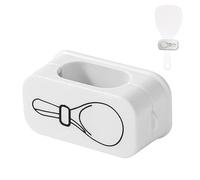 Rice Cooker Spoon Holder - Magnetic Clasp Rice Cooker Scoop Organizer | Rîce Spoon Rack | Wall Spoons Holder | Wall Mounted Spatulas Display Storage Organizer Kitchen Gadget for Kitchen Cabinet
