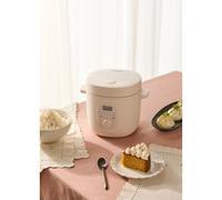 RICE COOKER STUDIO - Cuociriso Elettrico Multifunzione Con Cestello Per La Cottura A Vapore Bianco Panna