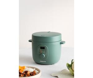 RICE COOKER STUDIO - Cuociriso Elettrico Multifunzione Con Cestello Per La Cottura A Vapore Salvia