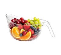 Rice Drainer Strainer, Multifunctional Fruit Rinser Colander