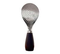 Rice Paddle Stand - 18 x 6,8 cm Stainless Steel Scoop, Rice Paddle Spoon Heat Resistant | Rices Spatula | Wooden Handle Stainless Steel | Standing Scoop With Wooden Handle For Nonstick Cookware