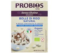 PROBIOS Rice & Rice - Bolle di Riso Natural Senza Glutine, 150 grammi