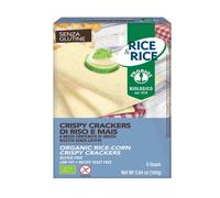 Rice & Rice - Crispy Crackers di Riso e Mais, 8 porzioni da 20 grammi