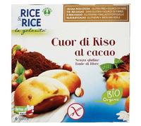 Rice&Rice Cuor di Riso al Cacao Snack Biologico Senza Glutine 6x33 g