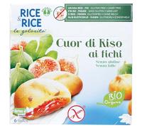 Rice&Rice RICE&RICE CUOR DI RISO AI FICHI SENZA LATTE 6 X 33 G