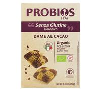Probios Dame di Riso con Cacao - 250 gr, Senza glutine