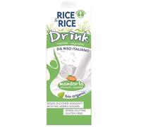 Rice&Rice Drink Bevanda Di Riso Alla Mandorla Biologica Senza Glutine 1 L